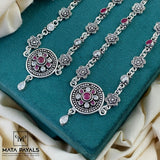Pink & White Anklet
