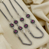 Pretty Oxidised Anklet
