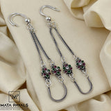Elegant Cut Stone Anklet