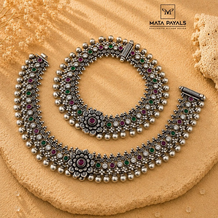 Awesome Cut Stone Anklet