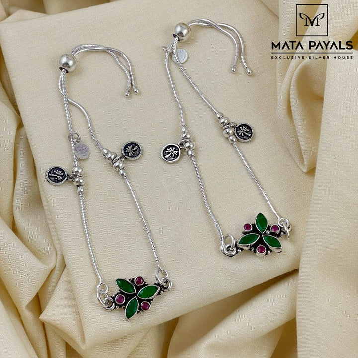 Simple Silver Anklet
