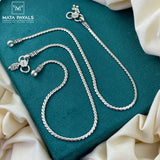 Attractive Oxidised Anklet