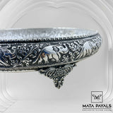 Oxidised Aarthi Plate
