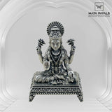 Oxidised Saraswathi Idol