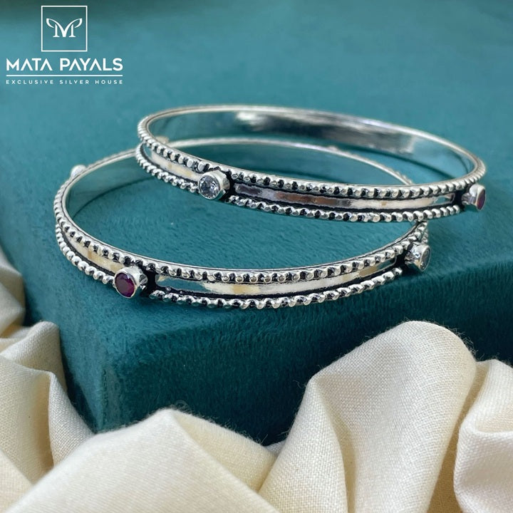 Gorgeous Cut Stone bangle