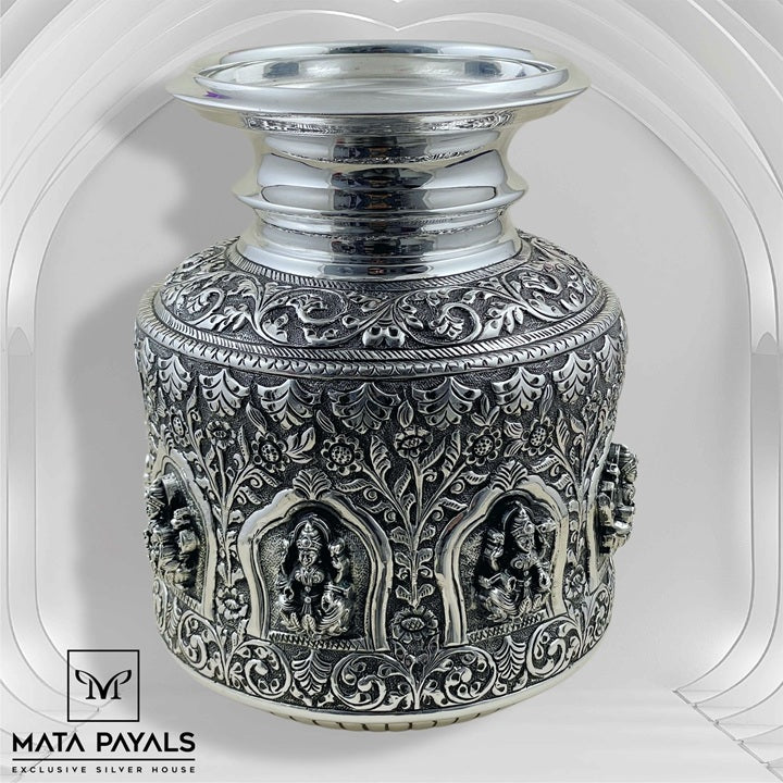 Divine Oxidised Lakshmi Kalasa