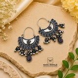 Vintage Oxidised Earring