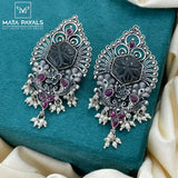 Occasion Wear Oxidised Chandbali
