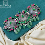 Classy Tribal Oxidised Choker