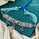 Groovy Chatai Oxidised Necklace