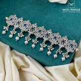 Sparkling Silver Choker