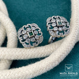 Crazy Cut Stone Toe Ring