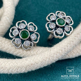 Lovely Cut Stone Toe Ring