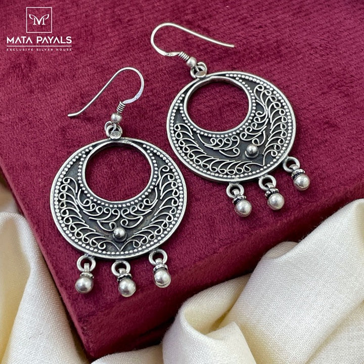 Beautiful Oxidised Chandbali