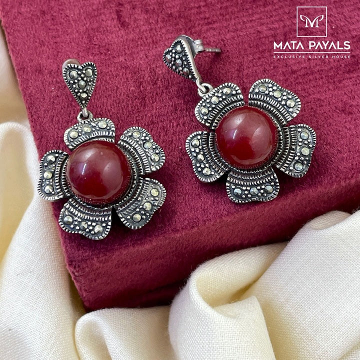 Pretty Marcasite Earring