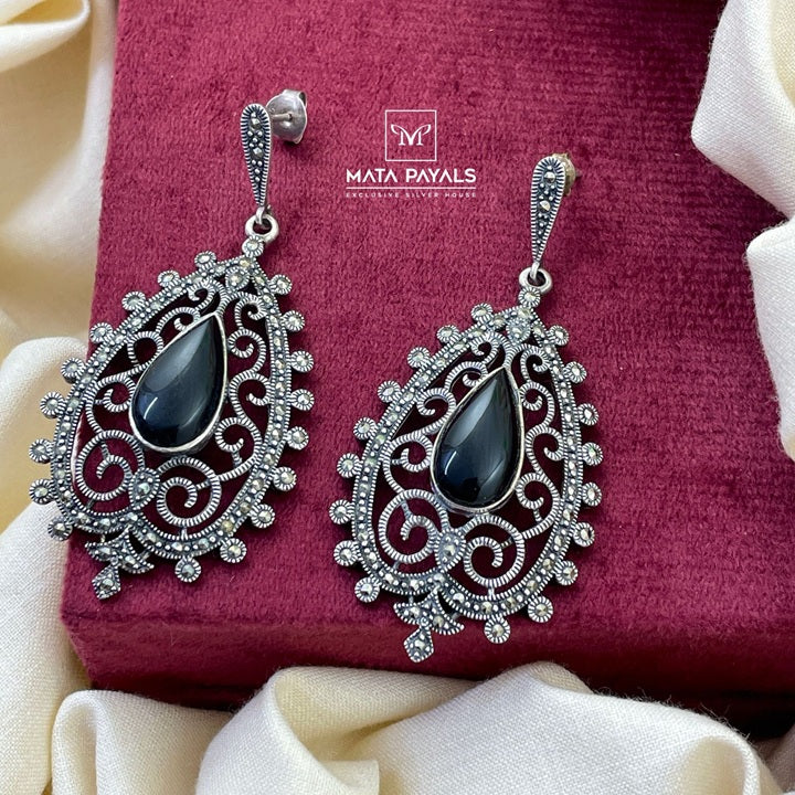 Unique Marcasite Hanging