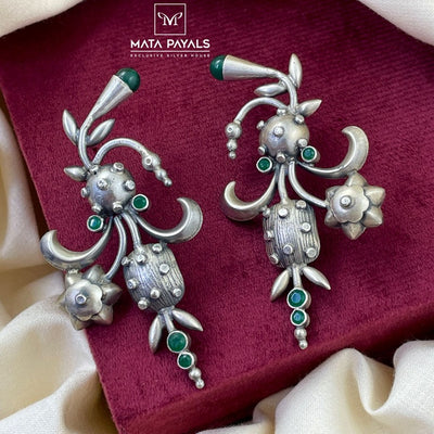 Expectational Oxidised Chandbali