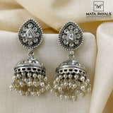 Tilak Design Oxidised Jumka