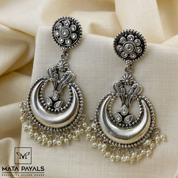 Fancy Moissanite Chandbali