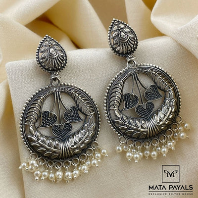 Stylish Oxidised Chandbali