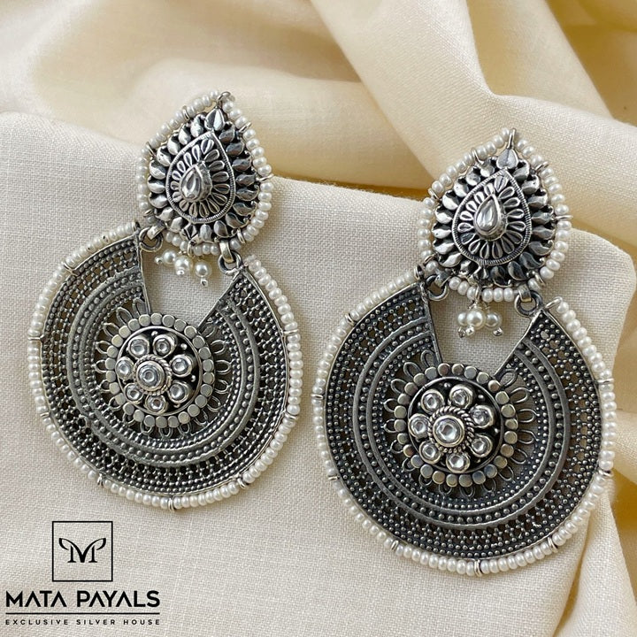 Beautiful Oxidised Chandbali