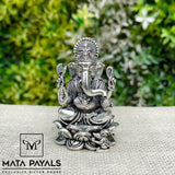 Oxidised Ganesha Idol