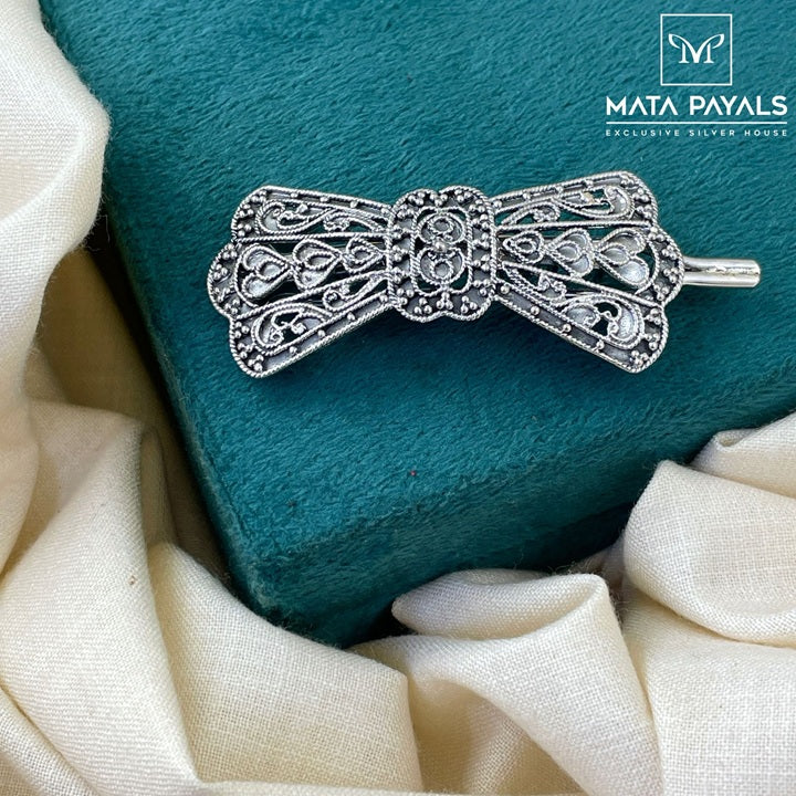 Unique Oxidised Hair Clip