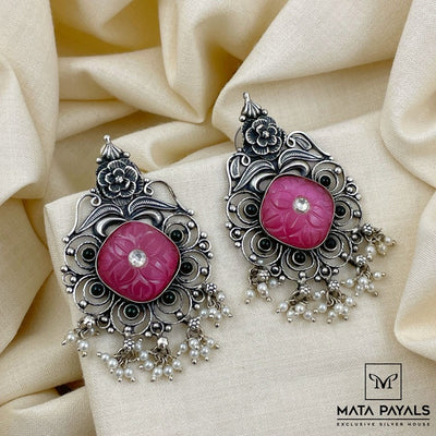 Elegant Oxidised Chandbali