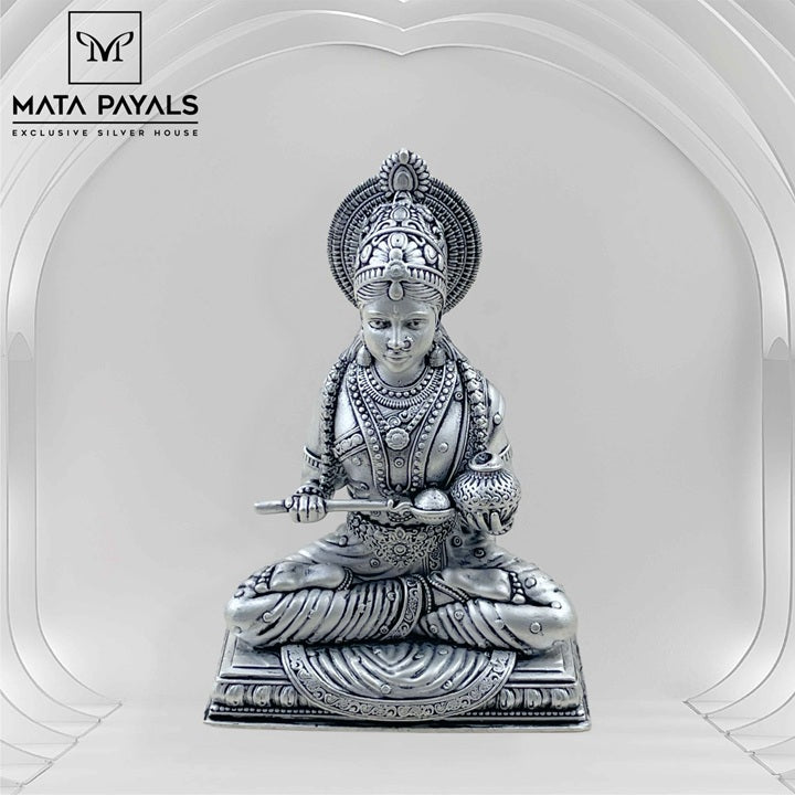 Oxidised Annapoorneshwari Idol