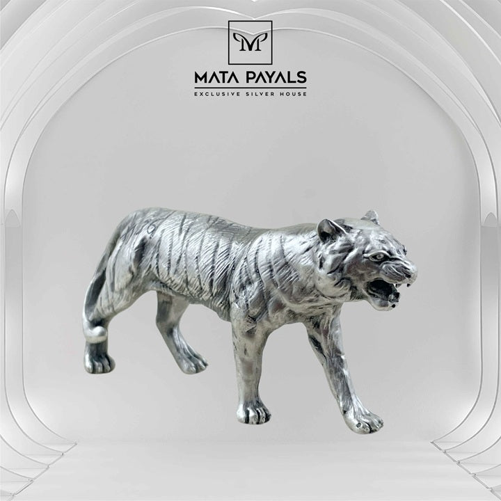Oxidised Tiger Idol