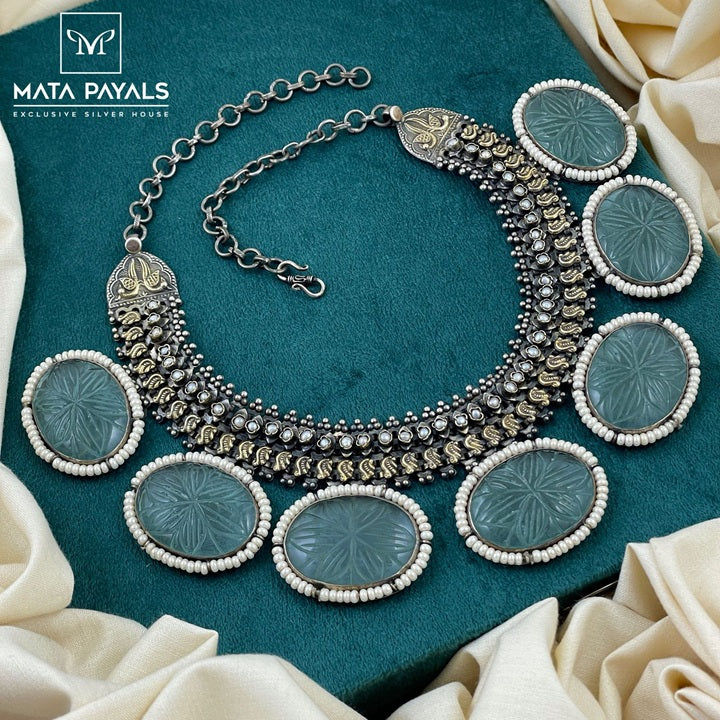 Gorgeous Dual Plated Necklace