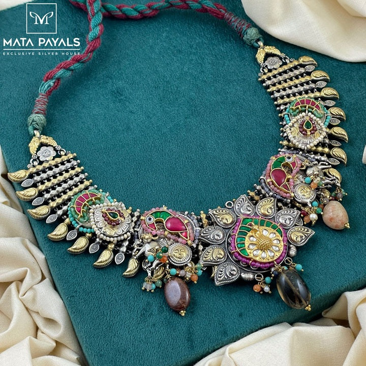 Scandalous Dual Tone Necklace