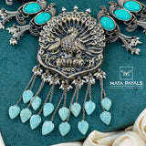Luxuries Peacock Precious Necklace