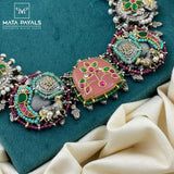 Quirky Dual Tone Necklace