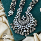 Chand Pearl Ghungroo Necklace