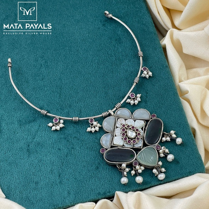 Delightful Precious Stone Necklace
