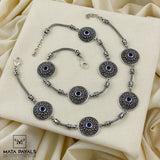 Excellent Blue Stone Anklet