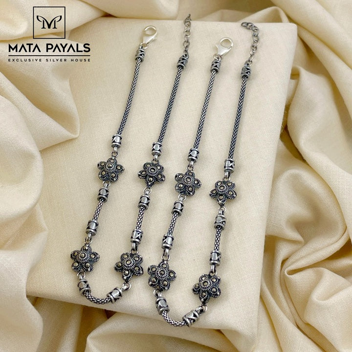 Beautiful Marcasite Anklet