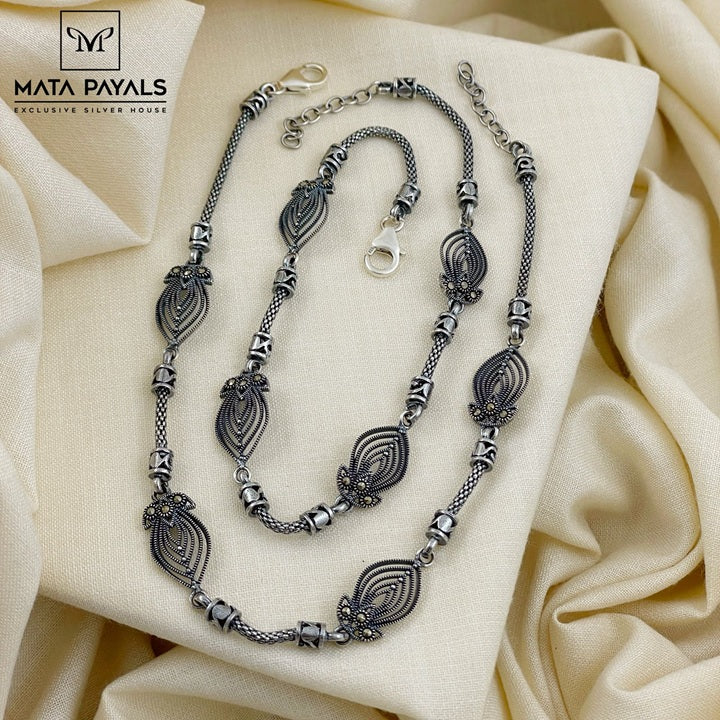 Unique Silver Anklet