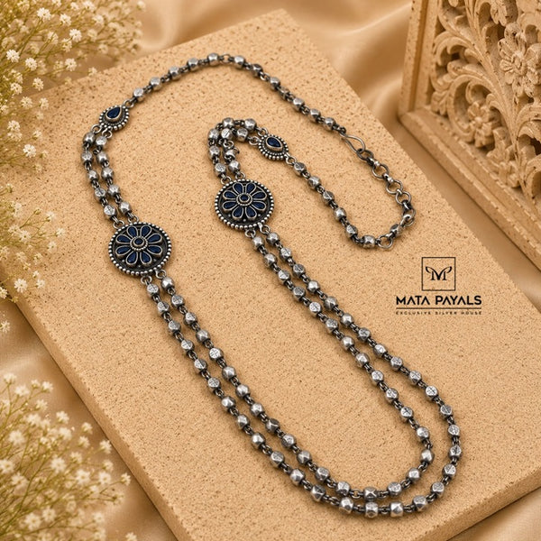 Elegant Silver MOP Chain