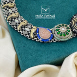 Royal Kundan Dual Tone Necklace