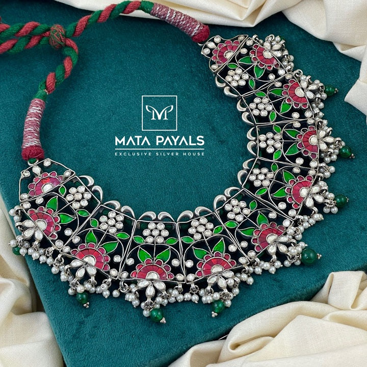 Imperial Floral Kundan Necklace