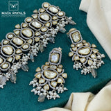 Electrifying Extravagant Moissanite Choker Set
