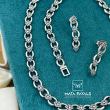 Stunning Marcasite Oxidised Necklace Set