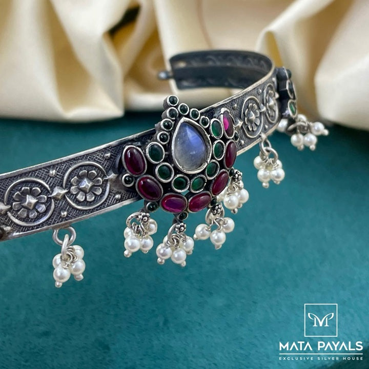 Artistic Oxidised Choker