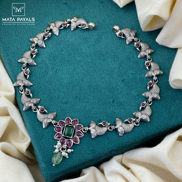 Ethnical Oxidised Necklace
