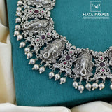Aristocratic Gajanand Exquisite Necklace
