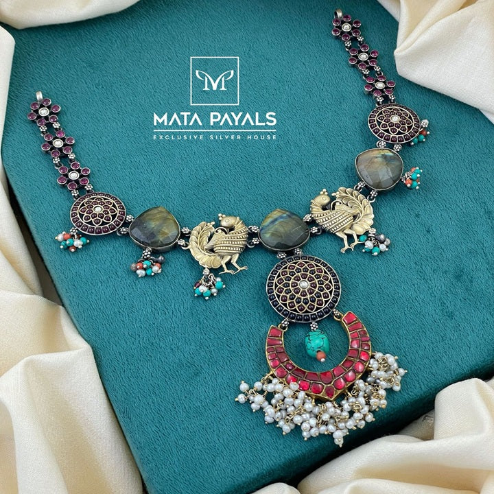 Vibrant Dual Plated Necklace