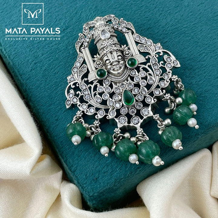 Oxidised Venki Pendant