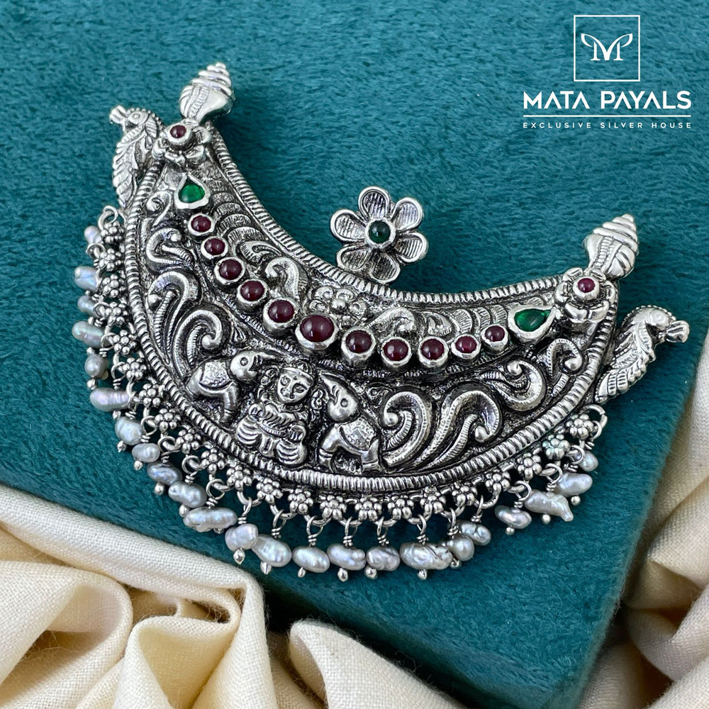 Elegant Gaja Lakshmi Pendant